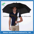 Durable Fibre de verre Automatique Ouvert Grande chasse Homme Golf Parapluie